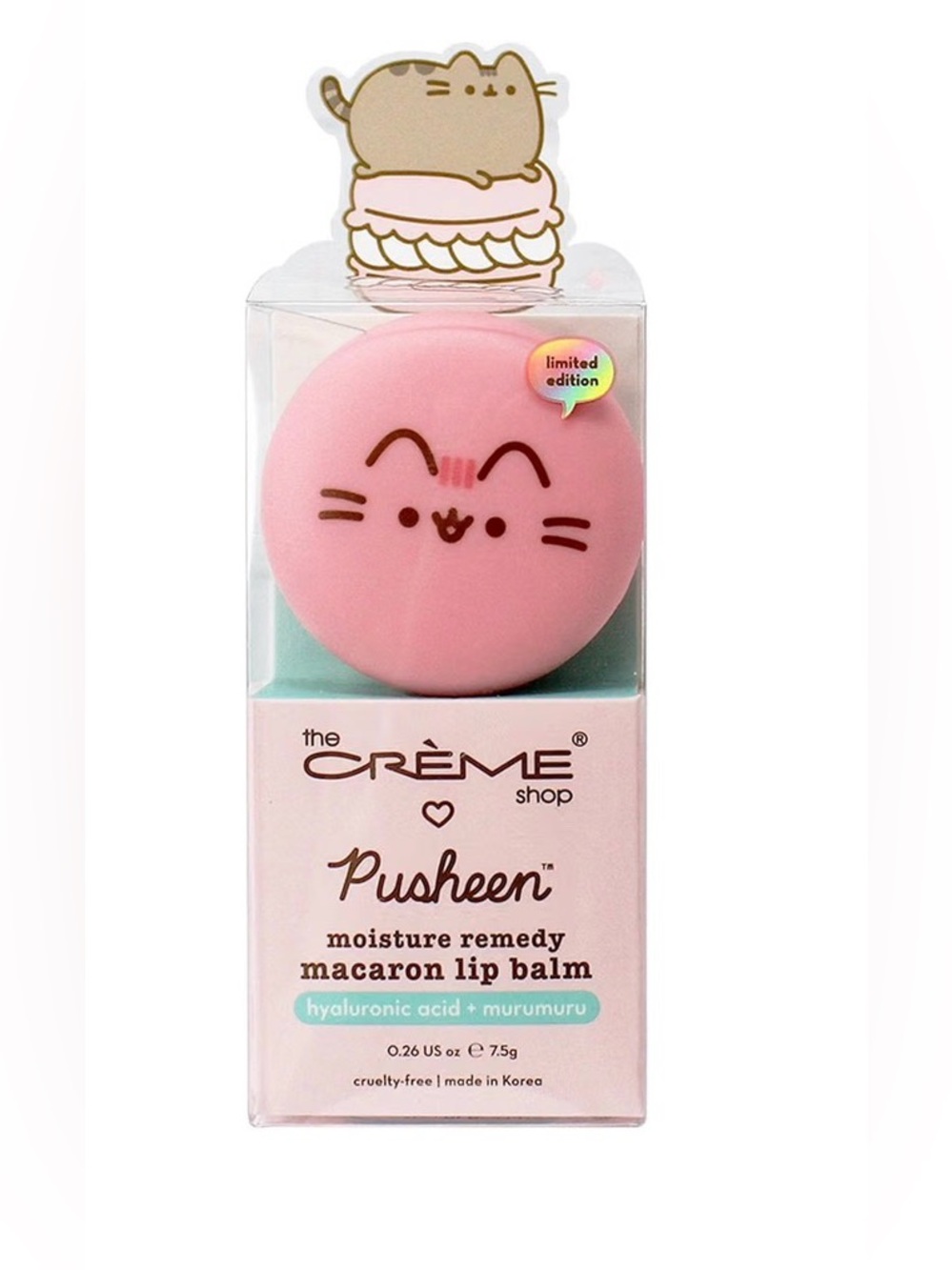Creme Shop ❤️ NIB Pusheen Lip Balm